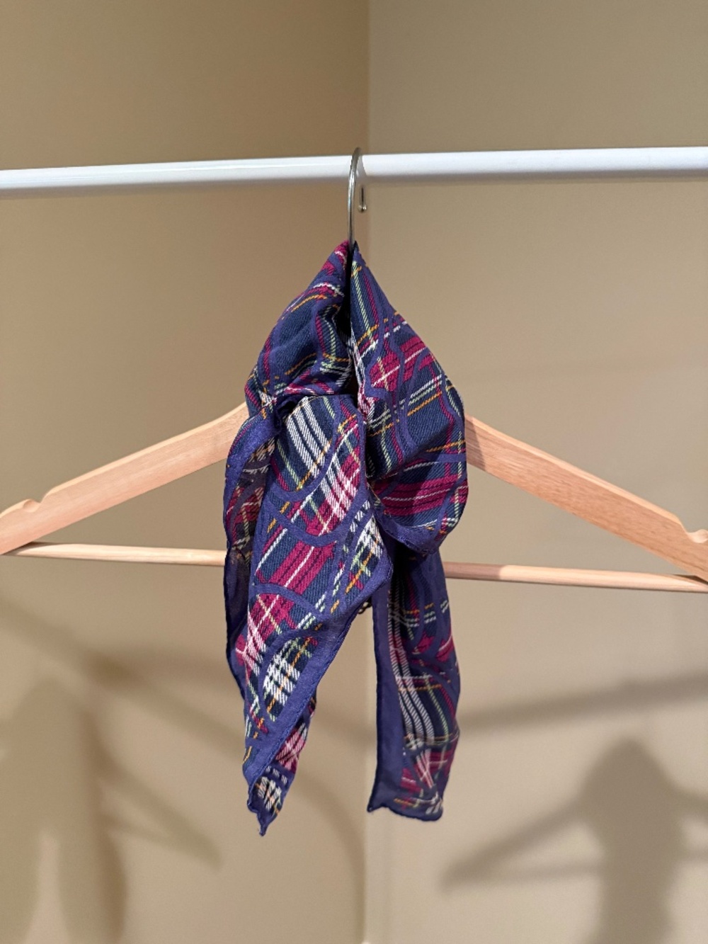 Vintage Coach 100% Silk Scarf